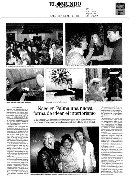 2005 El Mundo Palma Guillermo