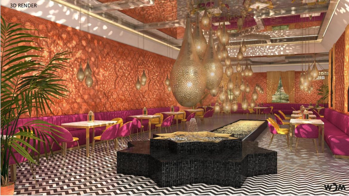 Moroccan Restaurant Interior Design